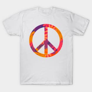 Floral Peace Sign T-Shirt